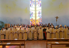 Lietuvos seminaristai su kardinolu Pietro Parolin 