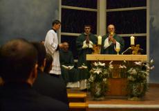 Šv. Mišių Aukos liturgijos momentas